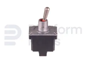 Toggle switch, (ON)-ON, DPDT