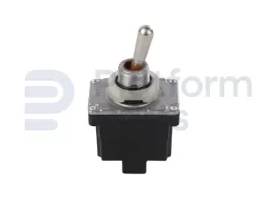 Toggle switch, (ON)-ON, DPDT