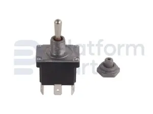 Toggle switch, ON-ON-ON, DPDT