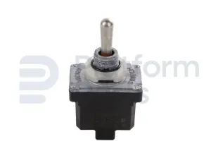 Toggle switch, (ON)-OFF-(ON), DPDT