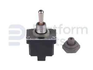 Toggle switch, ON-OFF-ON, DPDT, Genie eq. 128206