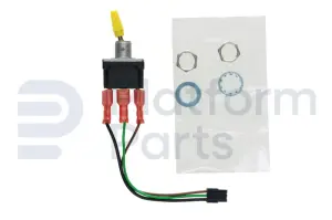 Toggle switch, 2 fixed positions