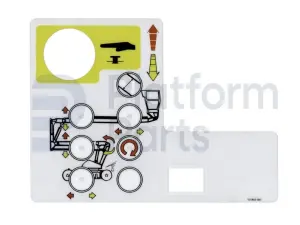 Decal, lower control