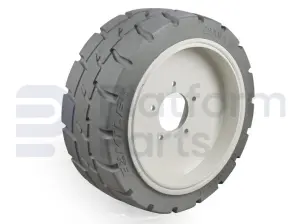 Non-marking wheel 'rear'