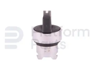 Switch, rotary knob, 3P spring return left or right to center
