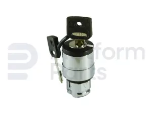 Switch, with key, 2 fixed positions
