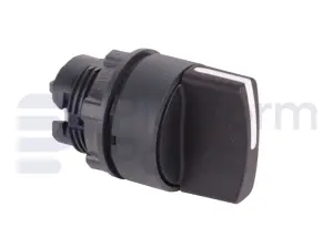 Switch, rotary knob, 3P spring return left or right to center