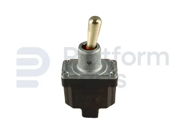 Toggle switch, (ON)-ON, SPDT