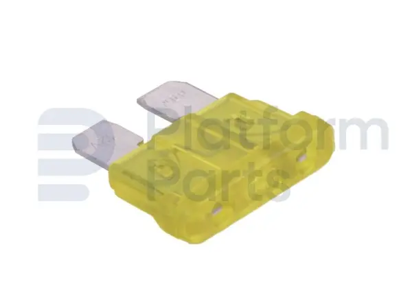 Steekzekering 20A (prijs/10 pcs)