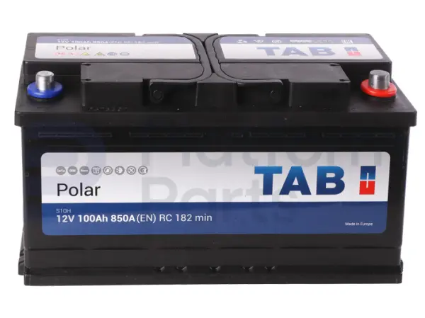 Starter battery, 12V, 100AH@20HR, 850A