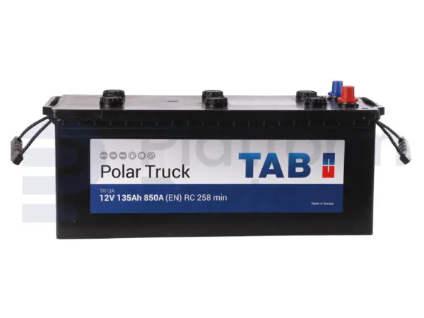 Starter battery, 12V, 135AH@20HR, 850A