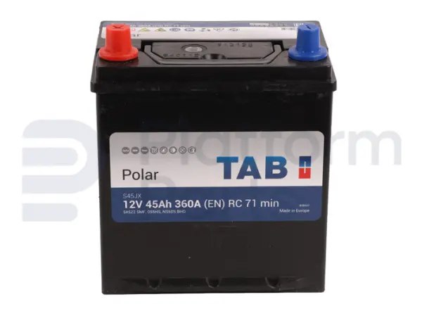 Starter battery, 12V, 45AH@20HR, 360A