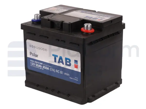 Starter battery, 12V, 50AH@20HR, 450A