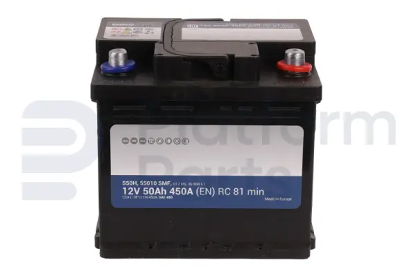 Starter battery, 12V, 50AH@20HR, 450A