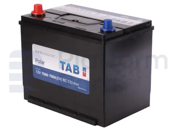 Starter battery, 12V, 70AH@20HR, 700A