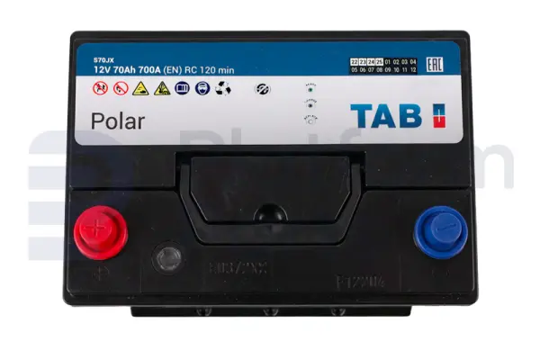 Starter battery, 12V, 70AH@20HR, 700A
