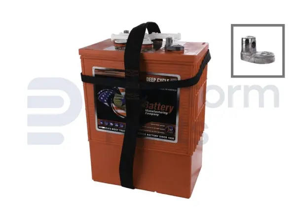 Deep-cycle battery, 6V, 385AH@20HR