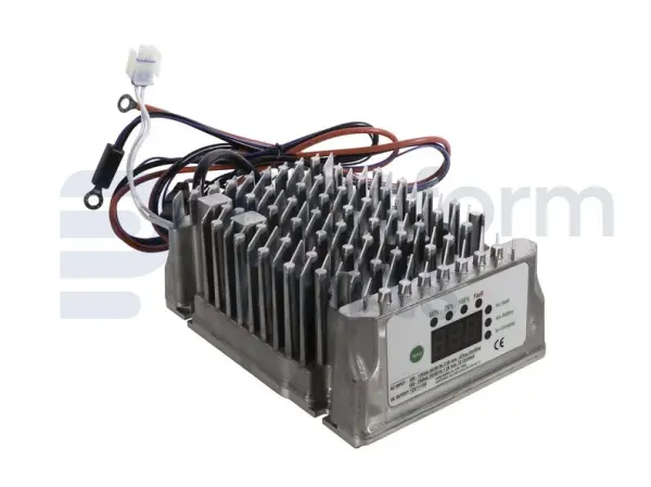 Battery-charger, 12VDC, 100-240VAC auto, 50/60HZ