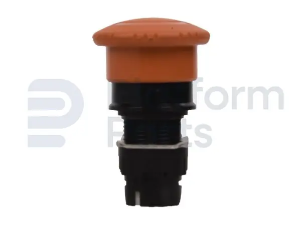 Emergency stop plastic with turn
