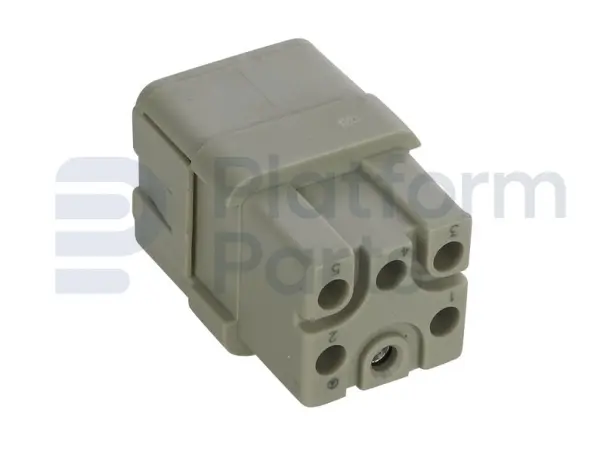 Connector plug, 5 pin, female