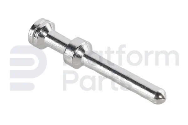Connector plug, terminal pin, male