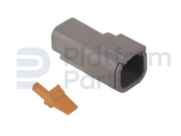 Steckverbinder, DTM-series, 4 pin, weiblich