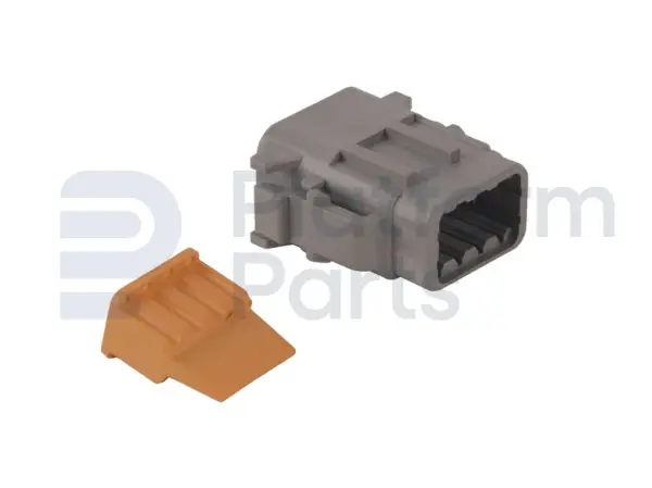Steckverbinder, DTM-series, 8 pin, männlich