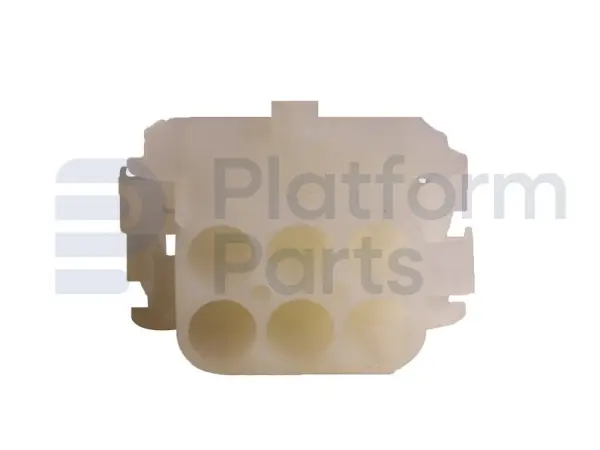 Connector plug, MR-serie, 6 pin, female