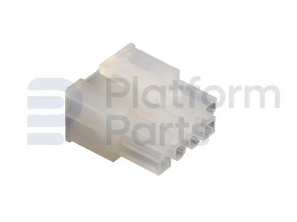 Connector plug, MS-serie, 8 pin, male