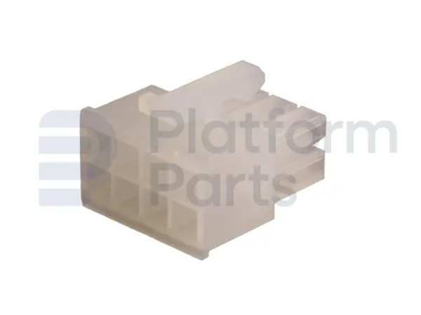 Connector plug, MS-serie, 8 pin, male