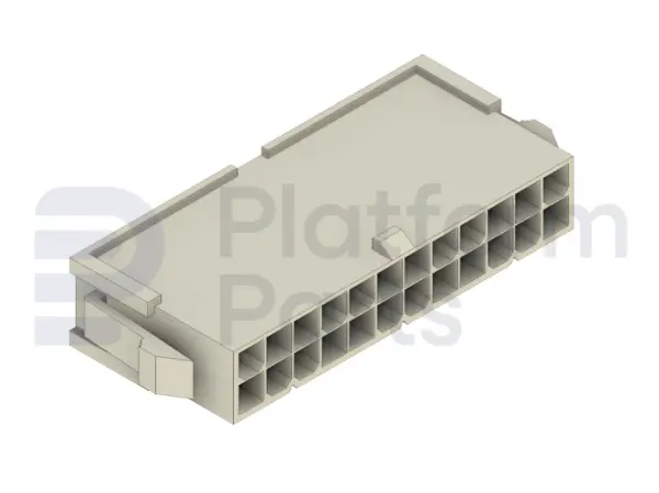Connector plug, MS-serie, 24 pin, female