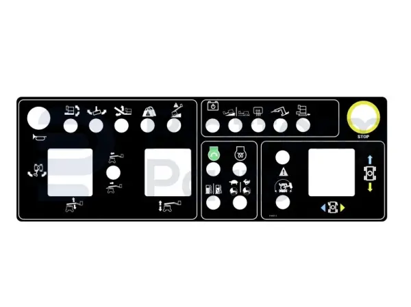 Pegatina caja de control
