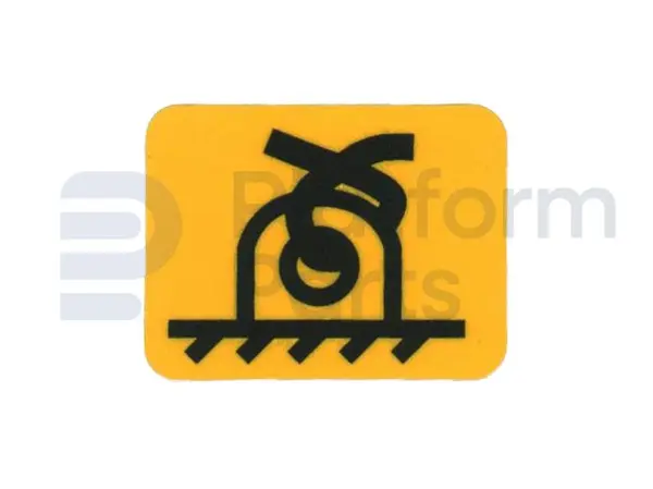 Decal, transport tie down
