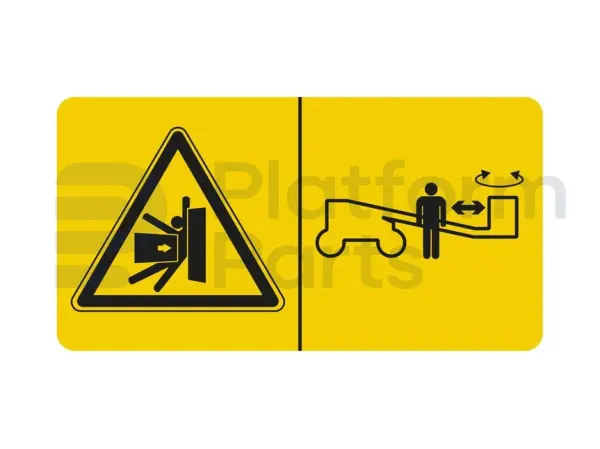Decal, crushing hazard