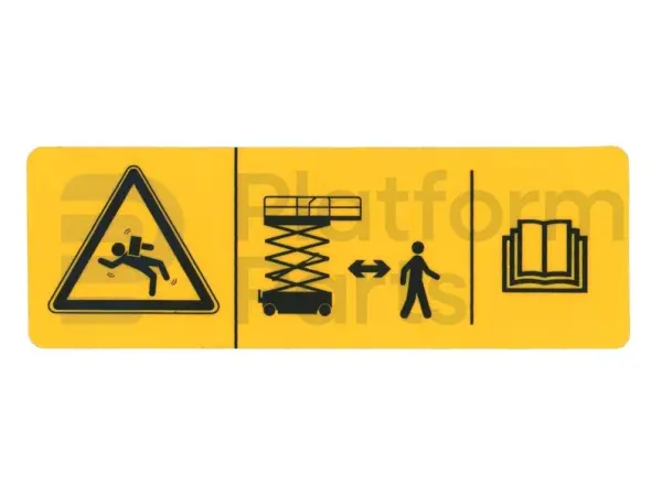 Decal, crushing hazard