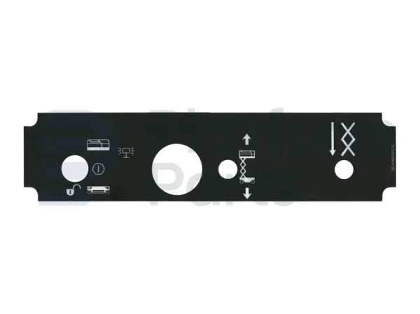 Decal, lower control