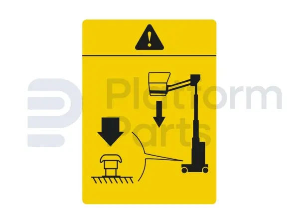 Decal, emergency down