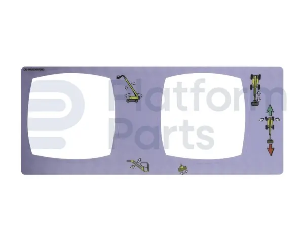Decal, control, control box