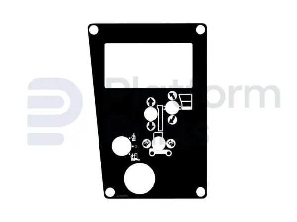 Decal, lower control