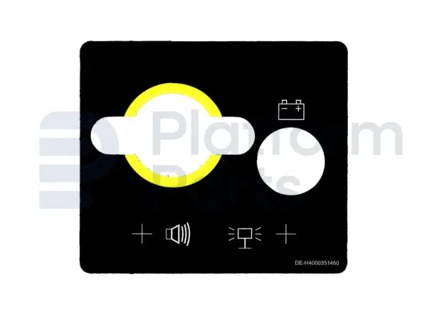 Decal, lower control