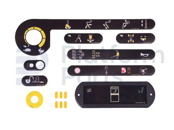 Decal kit, symbol, JLG eq. 1001119562