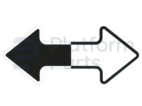 Decal, arrow