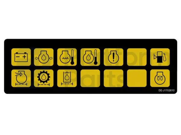 Decal, display, lower control