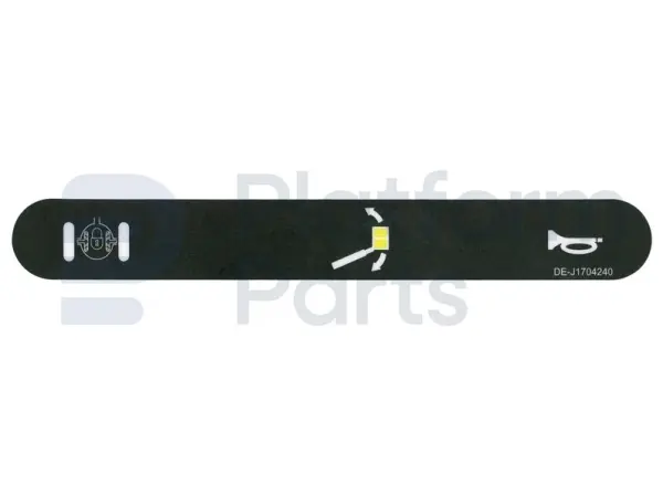 Decal, horn, control box