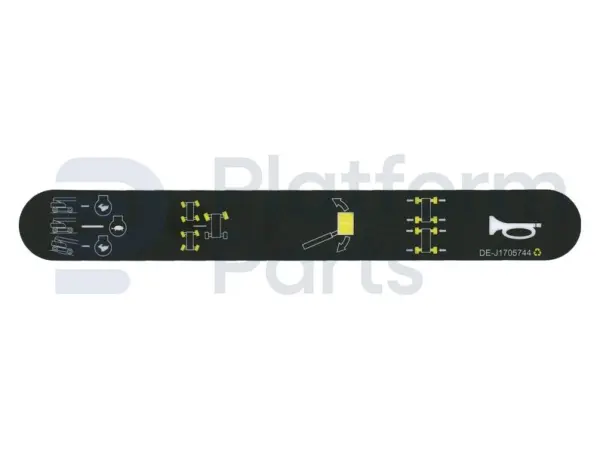 Decal, horn, control box