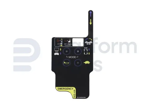 Decal, control box