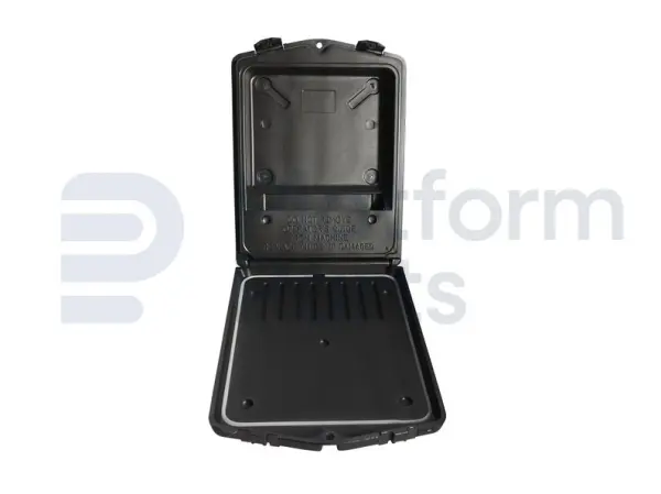 Document holder A4, plastic, hinge