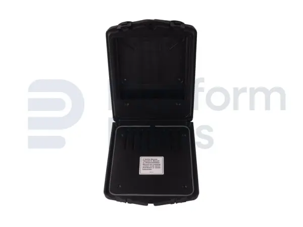 Document holder, plastic with decals