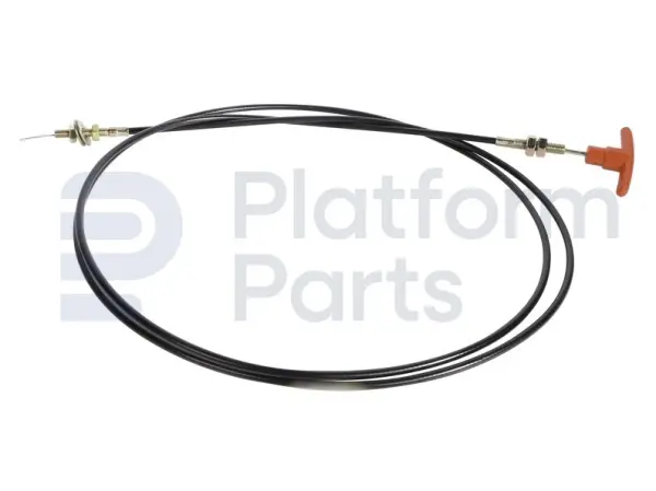 Emergency lowering cable
