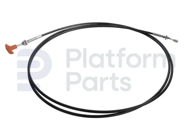 Emergency lowering cable